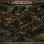 Sanctus Miserere: Hospital de peste abandonado para RPGs de fantasia e terror